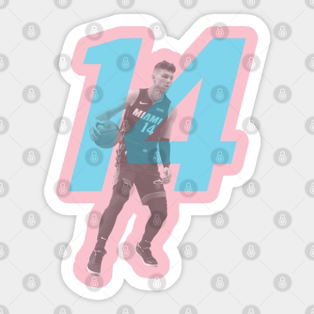 Tyler Herro 14 Sticker by Legendary